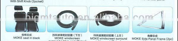 Right Hand Drive Convertible Petrol Mini Moke Mini Jeep for Sale