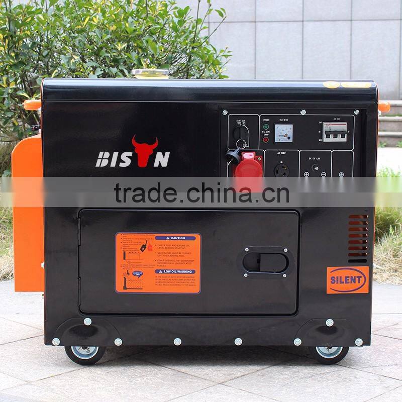BISON Factory Good Price King Max 3kw Silent power Diesel Generator