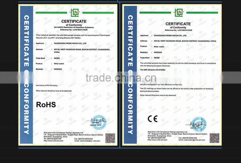 WEIDE orologio men prayer time watch time service international watches