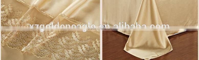 4pcs Classic Silk Bedding Sets Queen and King Size