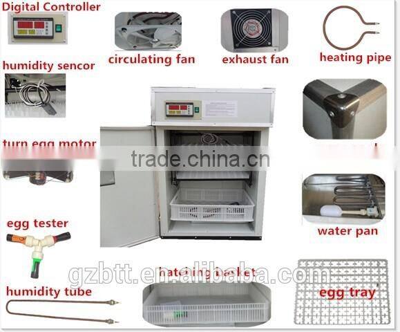 high rate egg incubator/ egg hatching machine containing 3168 eggs popular in Africa