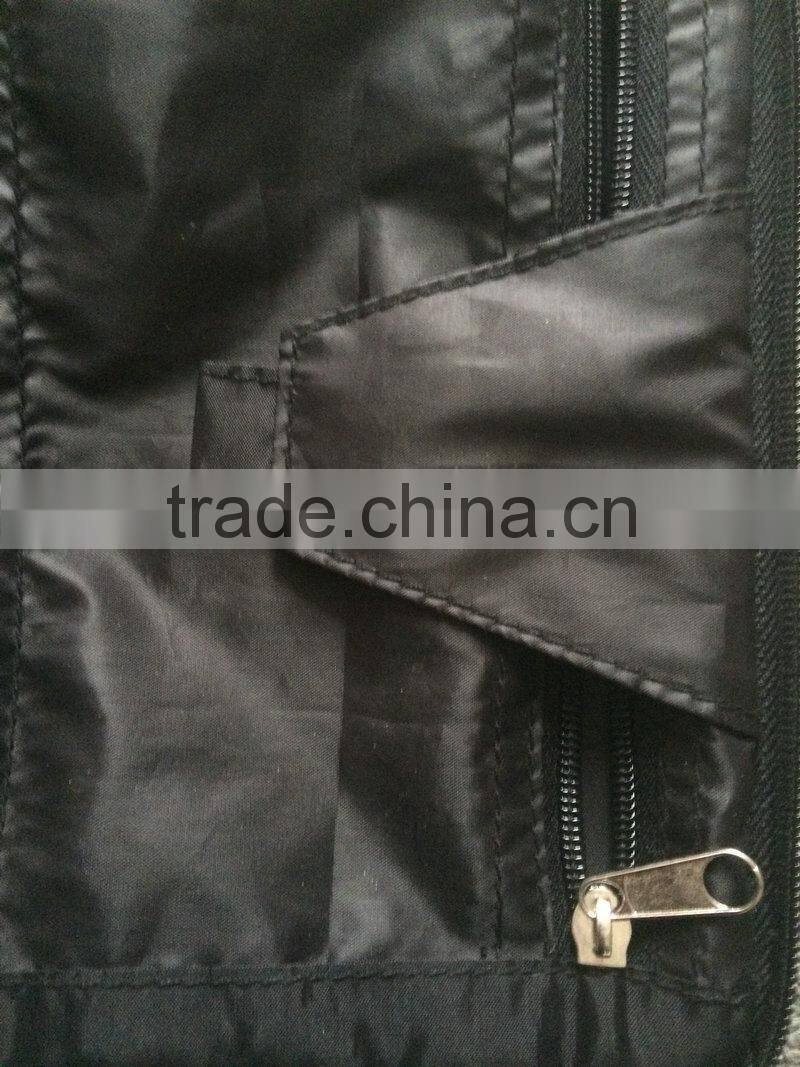 fashionable leather cosmetic bags / beauty cases for women / new arrival genuine leather cosmetic bags