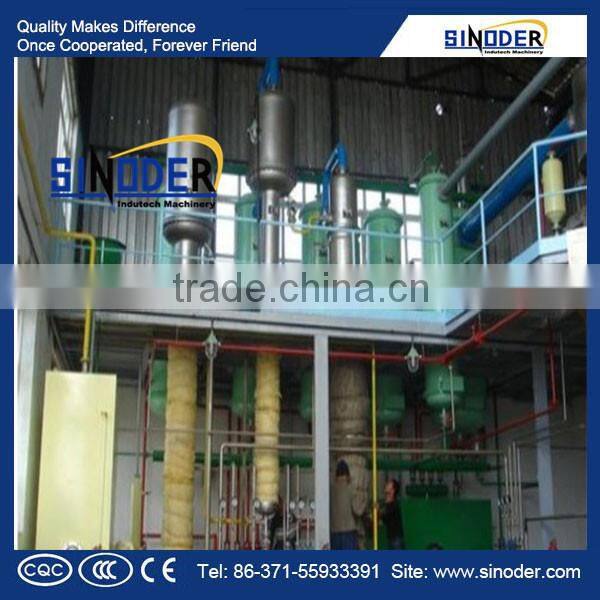 SINODER Brand Edible oil making machine includes:oil pretreatment machine,Solvent Extraction Machine,oil refinery plant
