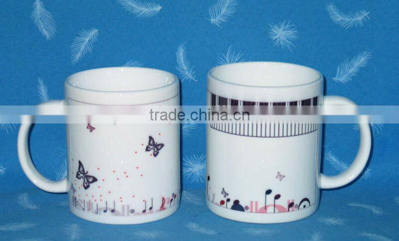 11oz White Ceramic Sublimation Coated Image Mug for Heat Transfer Printing