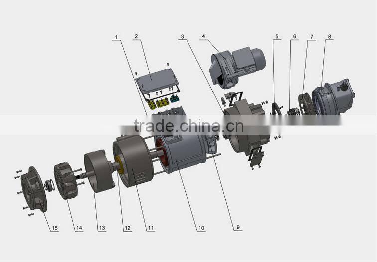 tower crane slewing motor ( YTLEJ series)