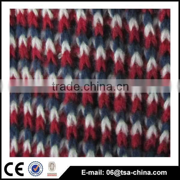 2016 winter knitted shawl Custom high quality acrylic reverse scarf