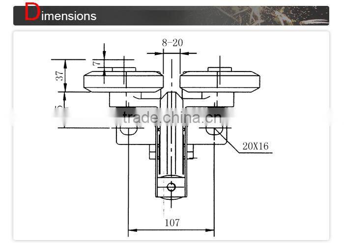 Good Quality Cheap Safe Roller Guide Shoe