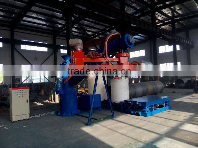 Double grinding wheel foundry sand mixer S114