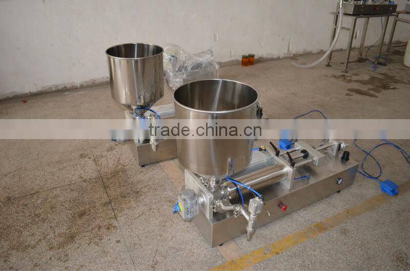 semi automatic tomato sauce filling machine