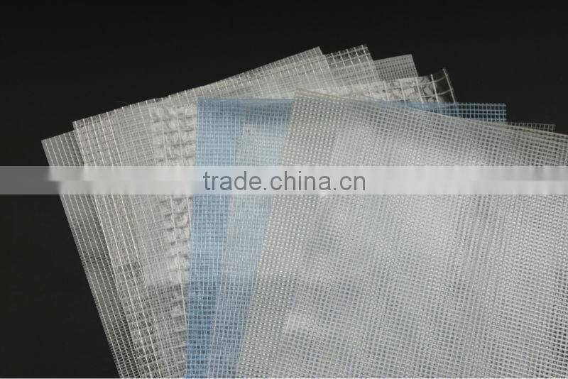 durable pvc mesh fabric for greenhouse or outdoor cover