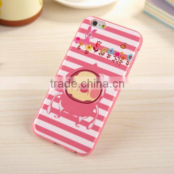 Lovely cartoon tpu back covers for iphone 6 plus