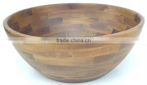 Bamboo Rice Fruit Soup Salad Bowl with Food Grade Passed and Custom Shape and Size and Color