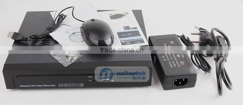 4pcs 720P IP Camera CCTV NVR 4 Channel POE 4CH IP CCTV System