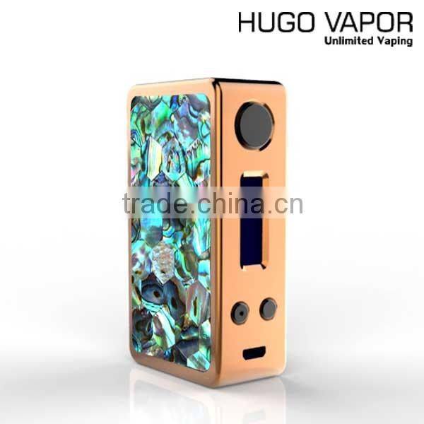 2016 hot selling abalone shell box mod HoneyHive 80W TC vape mod hugo vape mod from E-tone