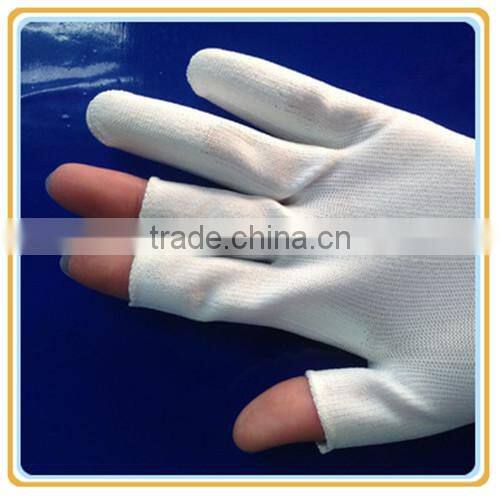 13G cleanroom polyester work gloves