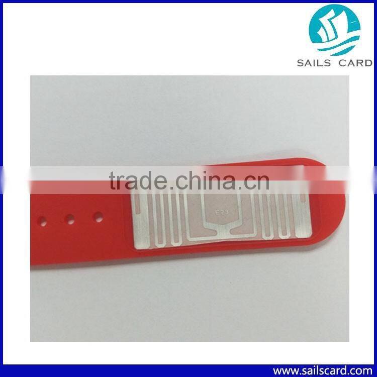 Passive RFID Wristband with UHF and HF chips