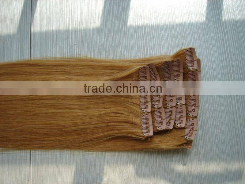 One Peice clip in human hair extensions