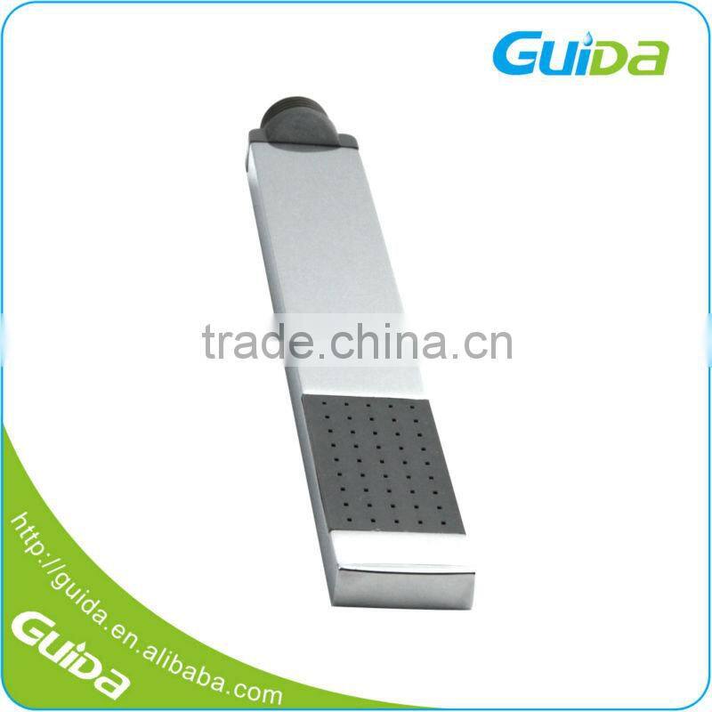 Chrome Water saving Square Hand Shower Head Handheld