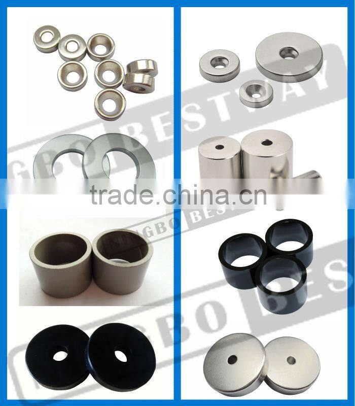 N40,N42,N45N52neodymium magnet ring/rare earth permanent high quality magnet