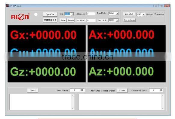 Low Cost -40C ~+100C Storage Temp Mini Gyro Compass With IP67 Waterproof