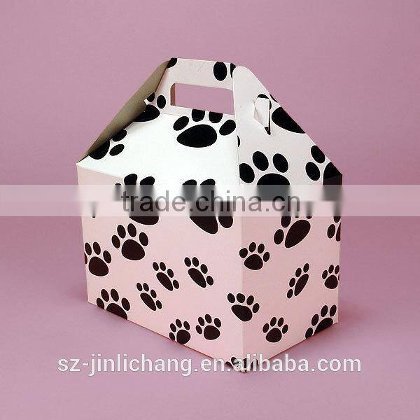 pretty small colorful printed paper packing box wholesale