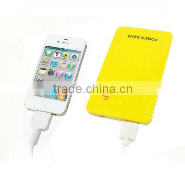 new samll external backup Power Bank 3000MAH with touch screen