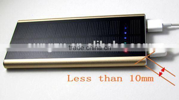 factory supply single crystal solar power bank,single crystal solar charger,single crystal solar charging mobile battery