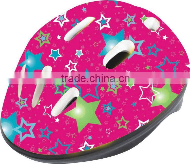 Colorful Comic Picture Adorable Children Helmet