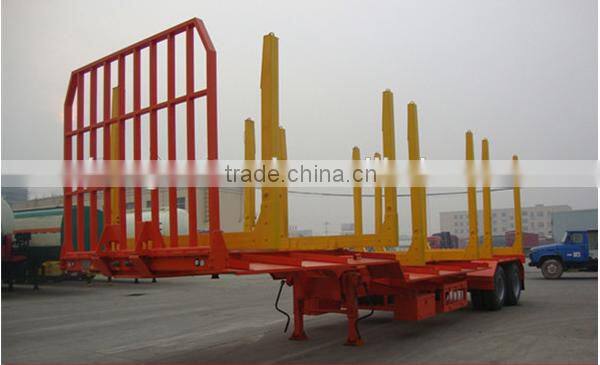 tri-axle timber truck trailer for wood or timber tranportation