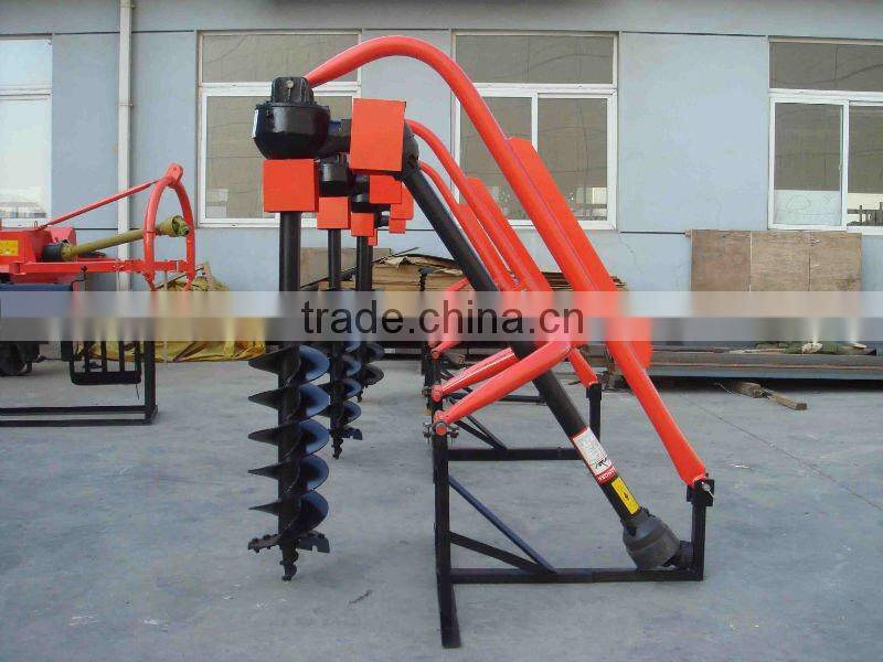 2014 New Agricultural machinery HOT sale tractor attachment Fence Post Hole Digger