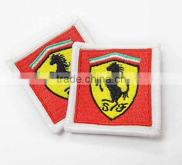 Vivid Felt Ground Hand Made Embroidery Fabric Label Badge