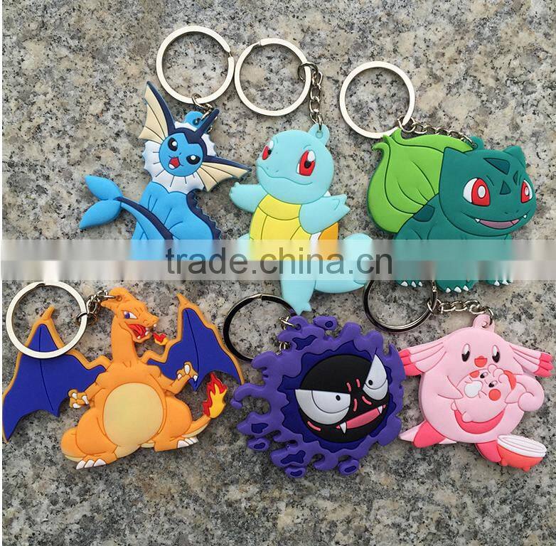 pokemon rubber keychain
