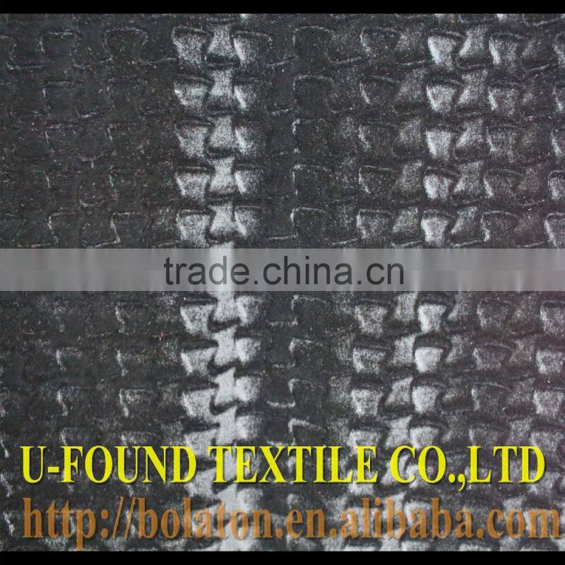 Black Korean Ropes Velvet Brushed for Sale