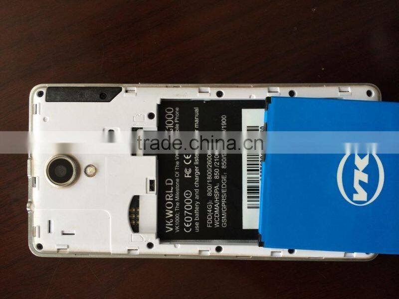 2014 New 4G FDD LTE VK1000 mobile phone MTK6582 quad core 5 inch Screen Android 4.2 8MP camera 4G smart phone