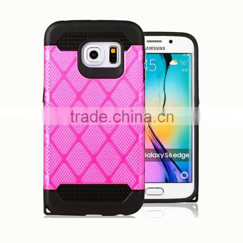 Factroy price tpu+pc back cover case for samsung s6/s6 edge from Guangzhou manufacture