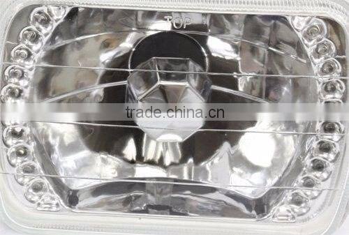 Factory price 7 inch h4 bulb jeep led fog light JEEP WRANGLER headlights