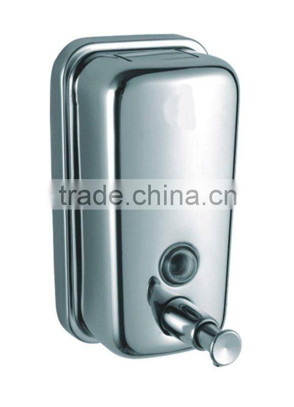 stainless steel 500ml wall soap dispenser