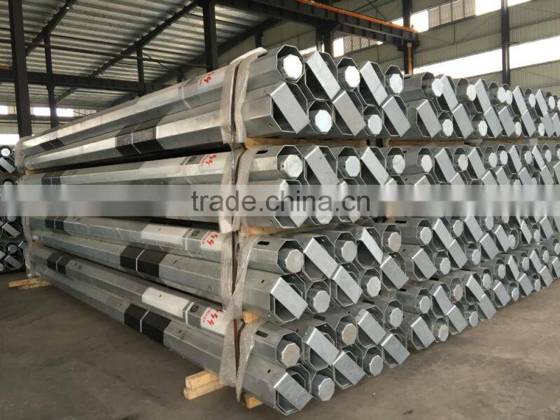 hot dipped galvanizing and painting powder coated curved led lighting IP65