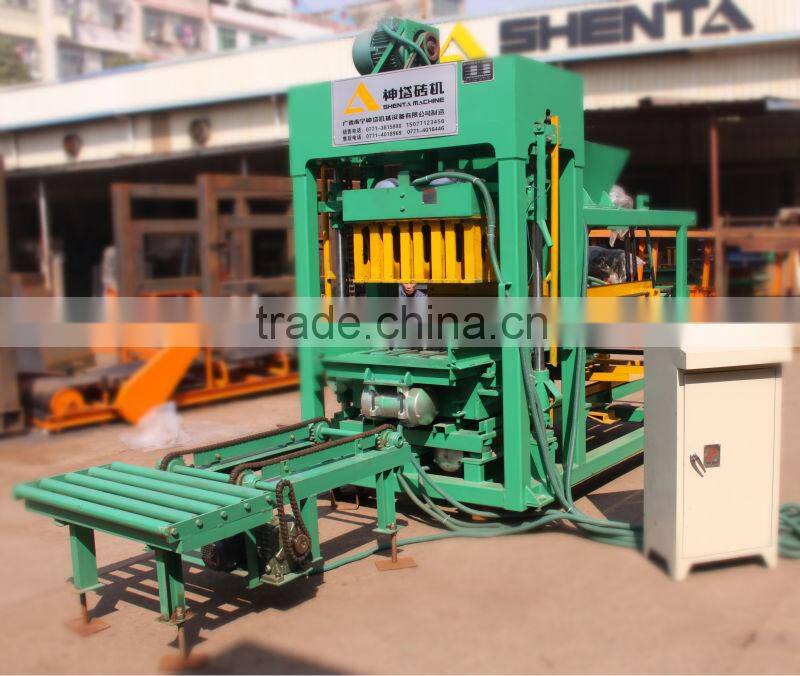 QTJ4-25 semi-automatic cement block making machine price in india