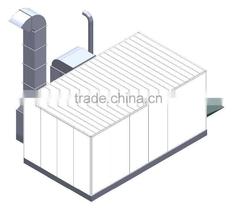 JF spray booth with good price meet the CE standard paint bake well in the painting room clean effecient and durable