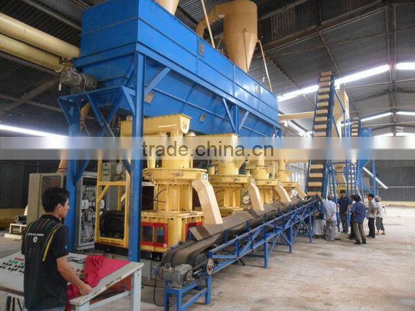 4-6ton/h fir wood pellets making line