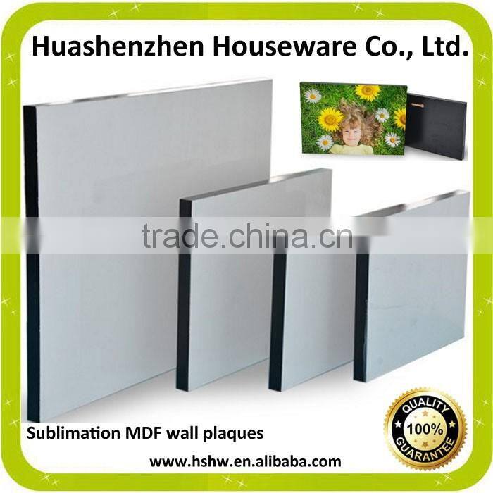 Fibreboards Type sublimation blank MDF Desktop plaques wholesales