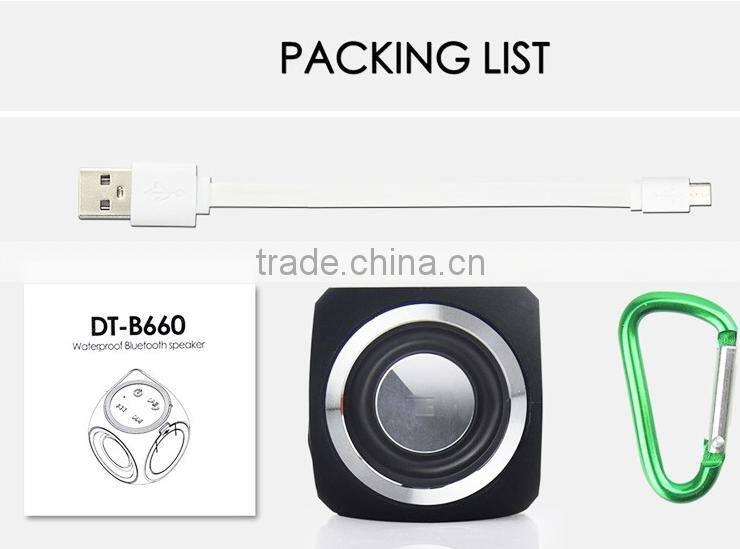 Small Porket IPX7 Sweatproof Bluetooth Speaker Good Quality