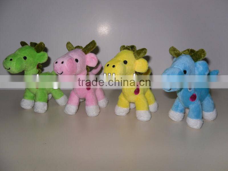 4 inch horse with Rattle