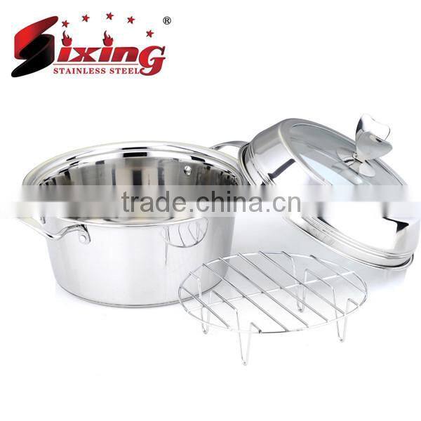 Newest Design Stainless Steel Sauce Pot With Lid