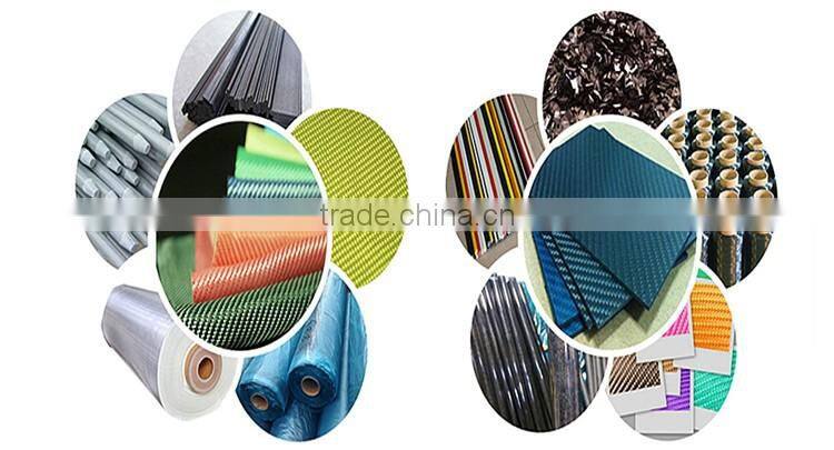 Roll wrapped 3K twill/plain pattern customize specification carbon fiber tube price