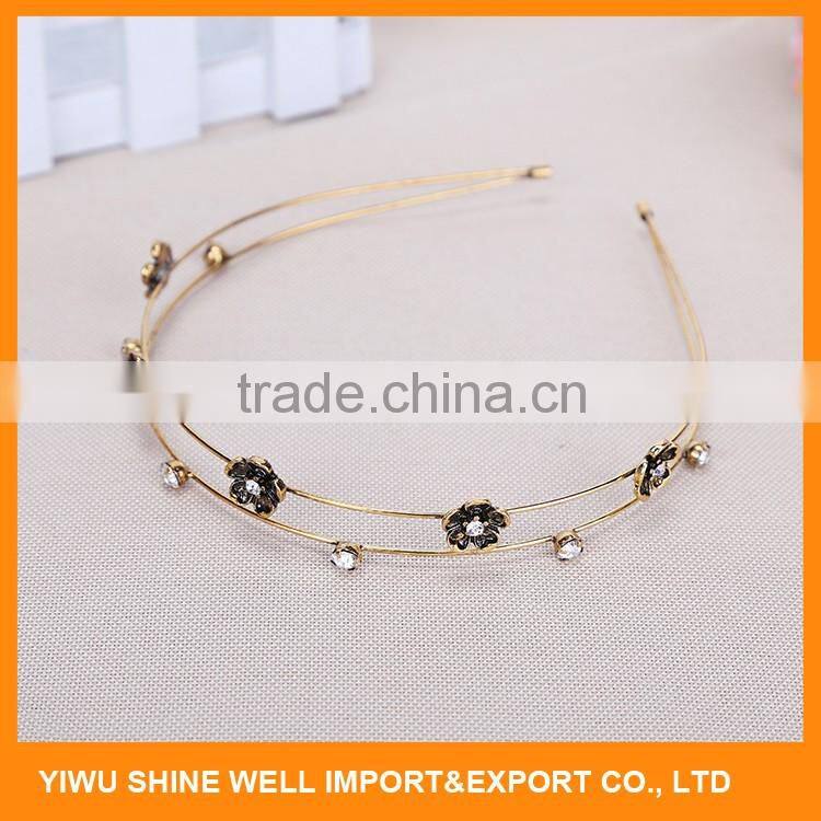 Newest selling different types hair bands headbands with good prices