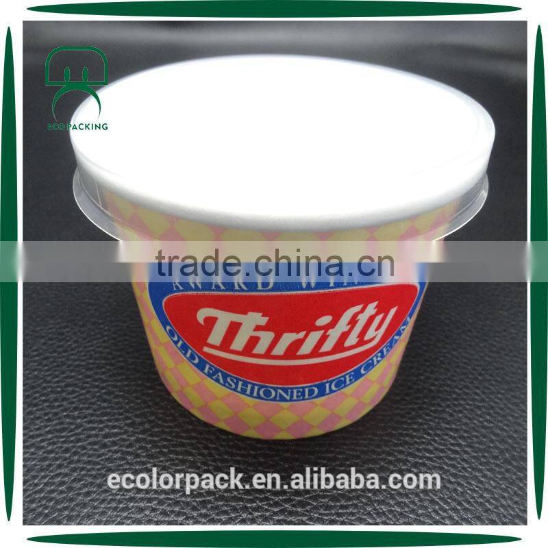 custom 12 oz disposable packaging for soup with lid