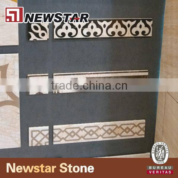 Royal designs hotel and villa marble flooring border designs