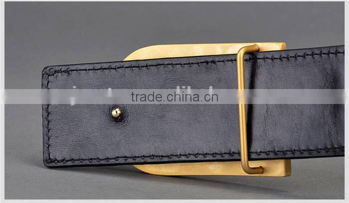 Fashion Genuine Crocodile Leather Skin Men Belt Stainless Steel Buckle Adjustable